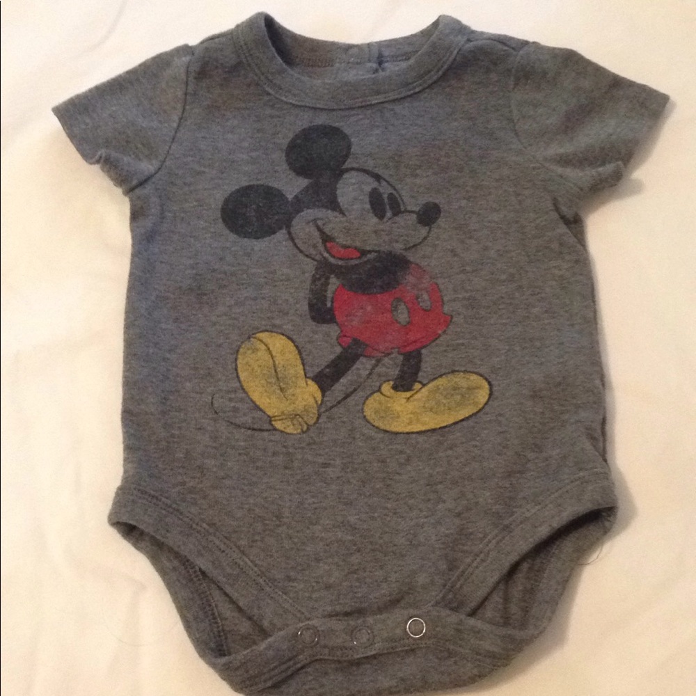 Disney Store Mickey onesie- 9-12 months